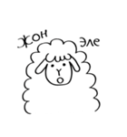 キルギス語を話す羊（たまにロシア語も）（個別スタンプ：30）
