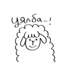 キルギス語を話す羊（たまにロシア語も）（個別スタンプ：38）