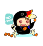 Borneo Hornbill（個別スタンプ：7）