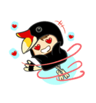 Borneo Hornbill（個別スタンプ：8）