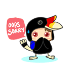 Borneo Hornbill（個別スタンプ：11）