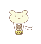 あきちゃんクマ bear for Akichan（個別スタンプ：28）