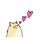 チャックつきねこさんスタンプ（個別スタンプ：30）