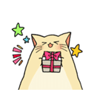 チャックつきねこさんスタンプ（個別スタンプ：37）