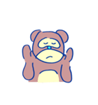 くまいたぬき（個別スタンプ：19）