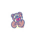 くまいたぬき（個別スタンプ：37）