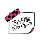 Girls Sticker 05（個別スタンプ：18）