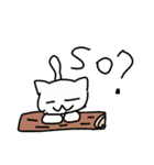 white dai dai（個別スタンプ：1）