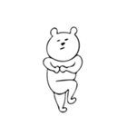 やる気のないくま（個別スタンプ：25）