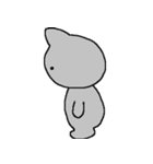 無表情のねこ（個別スタンプ：9）