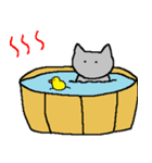 無表情のねこ（個別スタンプ：13）