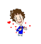 Fu -kun love story（個別スタンプ：9）