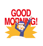 Knit hat boy（個別スタンプ：2）