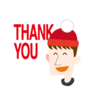 Knit hat boy（個別スタンプ：4）