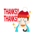 Knit hat boy（個別スタンプ：5）