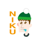 Knit hat boy（個別スタンプ：16）