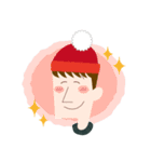 Knit hat boy（個別スタンプ：17）