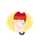 Knit hat boy（個別スタンプ：21）