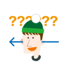 Knit hat boy（個別スタンプ：23）