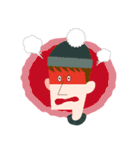 Knit hat boy（個別スタンプ：24）