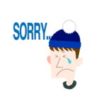 Knit hat boy（個別スタンプ：28）