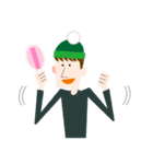 Knit hat boy（個別スタンプ：38）