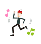 Knit hat boy（個別スタンプ：39）