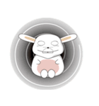 gentle and timid rabbit（個別スタンプ：25）