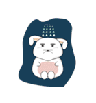 gentle and timid rabbit（個別スタンプ：31）