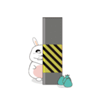 gentle and timid rabbit（個別スタンプ：35）