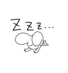 うさぎのゆるいスタンプ（個別スタンプ：27）