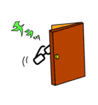 眼鏡のスタンプ（個別スタンプ：4）