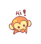 Chickin ＆ Mongkey（個別スタンプ：1）