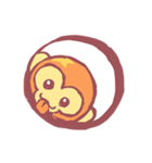 Chickin ＆ Mongkey（個別スタンプ：5）