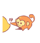 Chickin ＆ Mongkey（個別スタンプ：8）