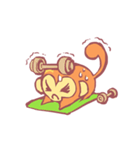 Chickin ＆ Mongkey（個別スタンプ：25）