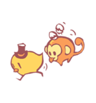 Chickin ＆ Mongkey（個別スタンプ：28）