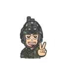 Army Animation（個別スタンプ：1）