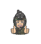 Army Animation（個別スタンプ：2）