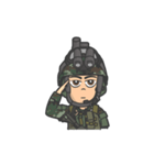 Army Animation（個別スタンプ：3）