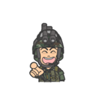 Army Animation（個別スタンプ：4）