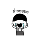 The smiley kid（個別スタンプ：4）