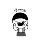 The smiley kid（個別スタンプ：6）