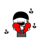 The smiley kid（個別スタンプ：14）
