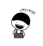 The smiley kid（個別スタンプ：22）