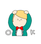 蝶ネクタイくんの日常（個別スタンプ：5）