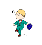 蝶ネクタイくんの日常（個別スタンプ：9）