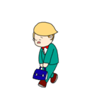 蝶ネクタイくんの日常（個別スタンプ：10）