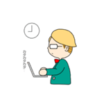 蝶ネクタイくんの日常（個別スタンプ：11）