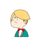 蝶ネクタイくんの日常（個別スタンプ：14）